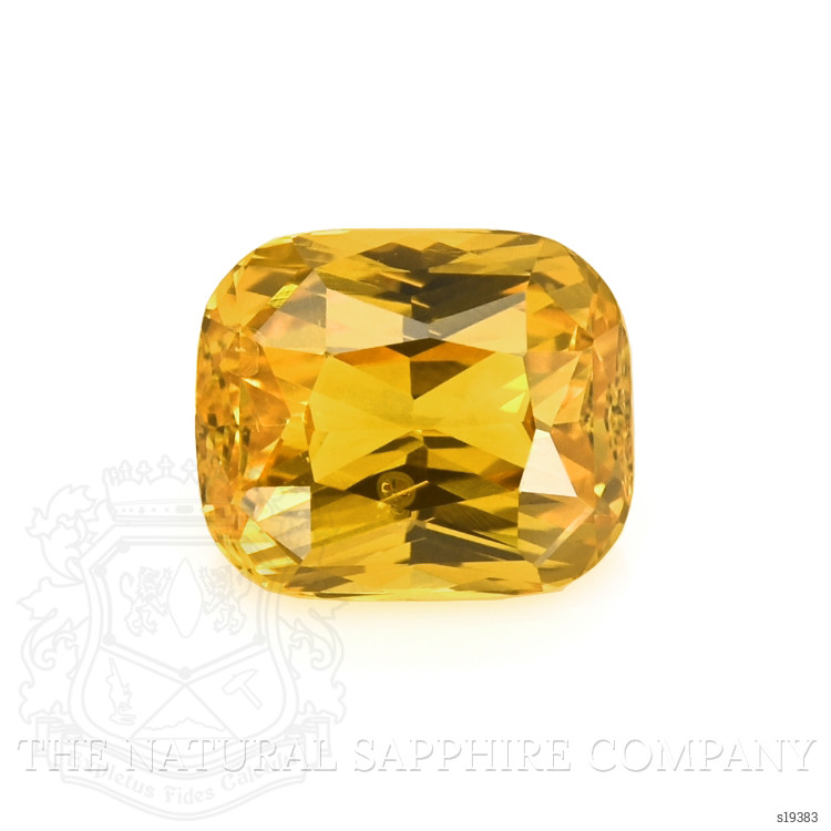 2.10 Ct. Orangish Yellow Sapphire from Tanzania