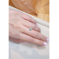 1.22 Ct. Green Sapphire from Montana Life Style