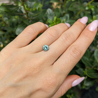 1.22 Ct. Green Sapphire from Montana Life Style