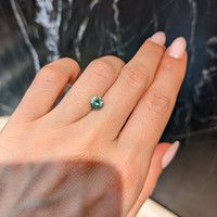 1.22 Ct. Green Sapphire from Montana Life Style