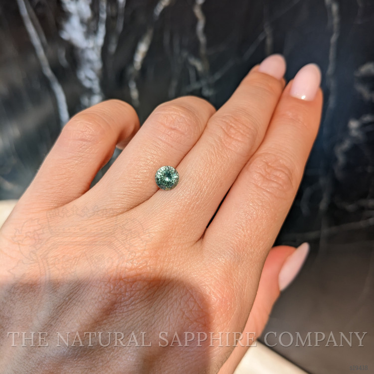 1.22 Ct. Green Sapphire from Montana