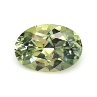 1.34 Ct. Yellowish Green Sapphire from Montana Video