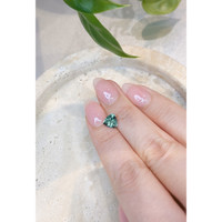 1.50 Ct. Bluish Green Sapphire from Montana Life Style