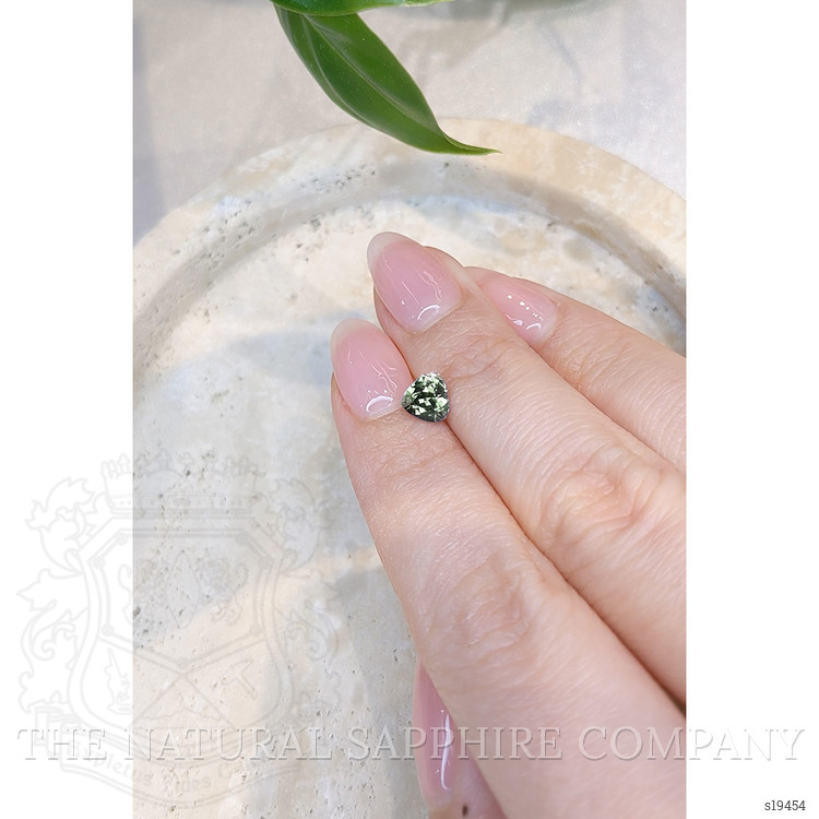 1.12 Ct. Green Sapphire from Montana