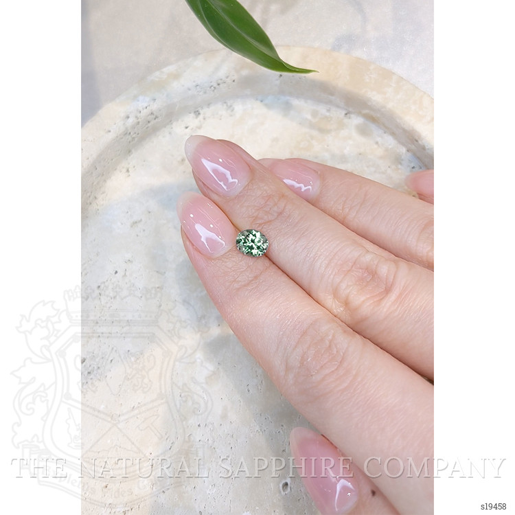 1.16 Ct. Green Sapphire from Montana