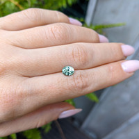1.16 Ct. Green Sapphire from Montana Life Style