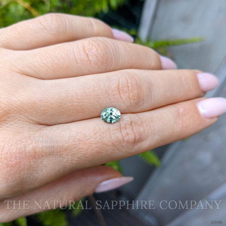 1.16 Ct. Green Sapphire from Montana