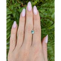 1.16 Ct. Green Sapphire from Montana Life Style