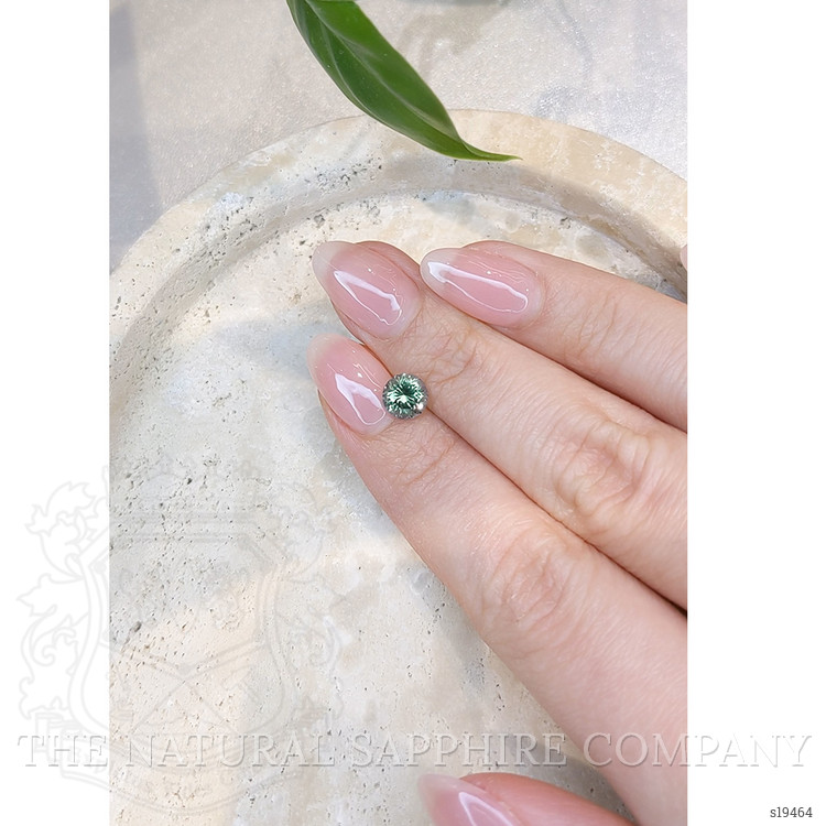 1.26 Ct. Bluish Green Sapphire from Montana