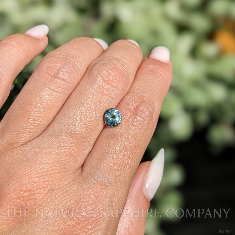 1.28 Ct. Bluish Green Sapphire from Montana