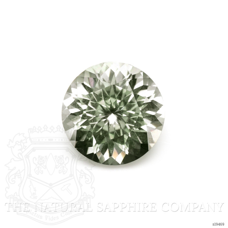 1.30 Ct. Green Sapphire from Montana