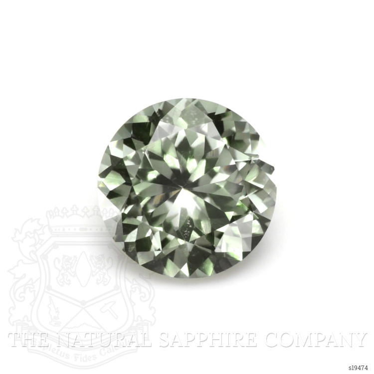 1.57 Ct. Green Sapphire from Montana