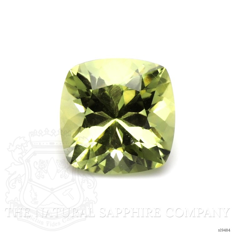 2.10 Ct. Yellowish Green Sapphire from Montana