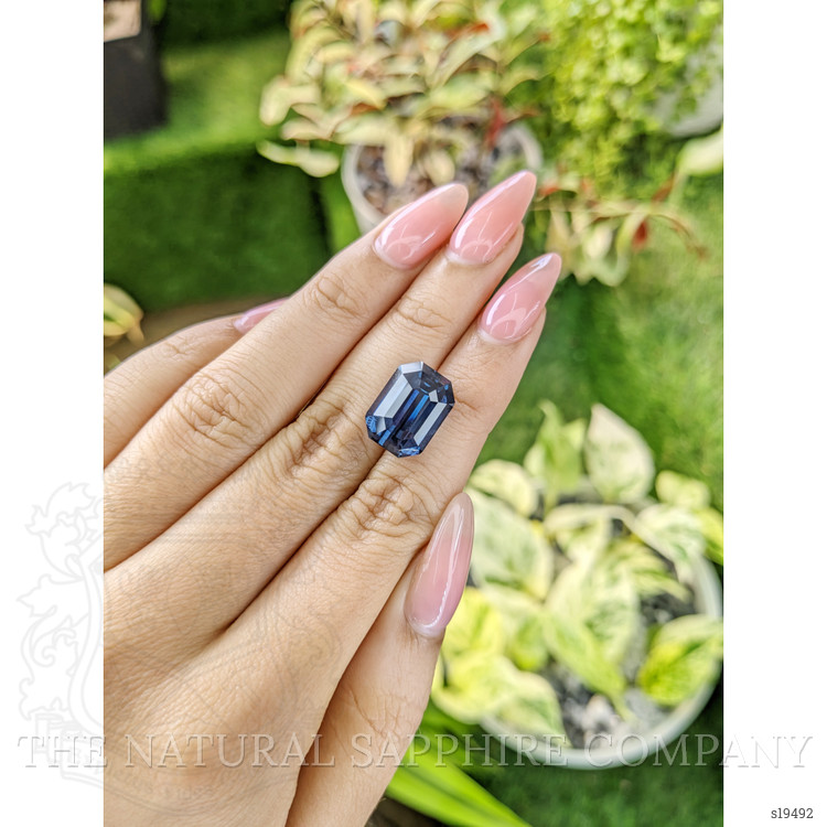 15.09 Ct. Blue Sapphire from Ceylon (Sri Lanka)