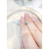 1.05 Ct. Greyish Blue Sapphire from Montana Life Style