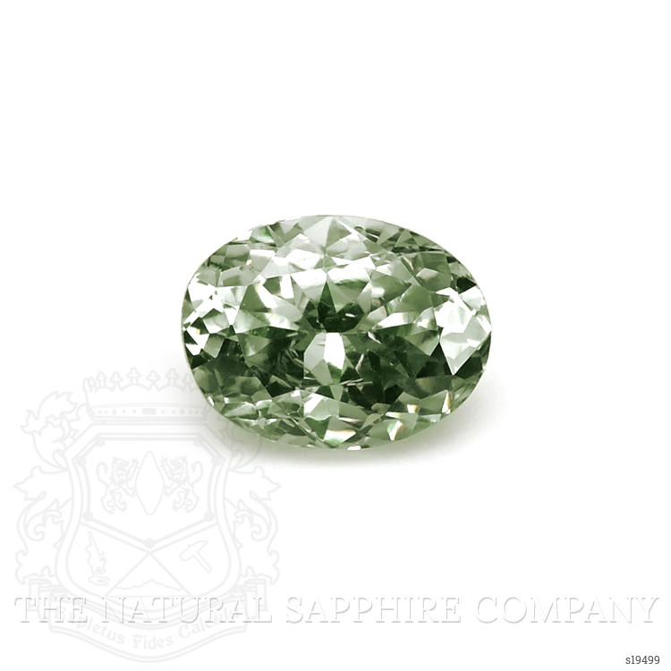 1.19 Ct. Green Sapphire from Montana