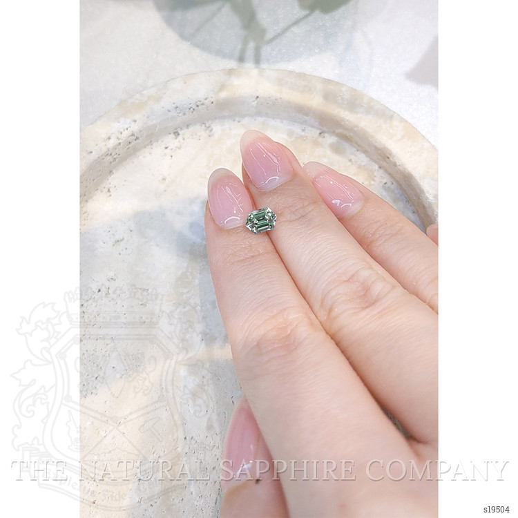 1.06 Ct. Green Sapphire from Montana