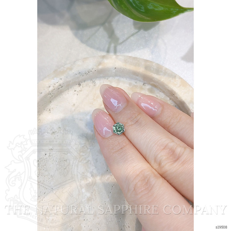 1.13 Ct. Green Sapphire from Montana