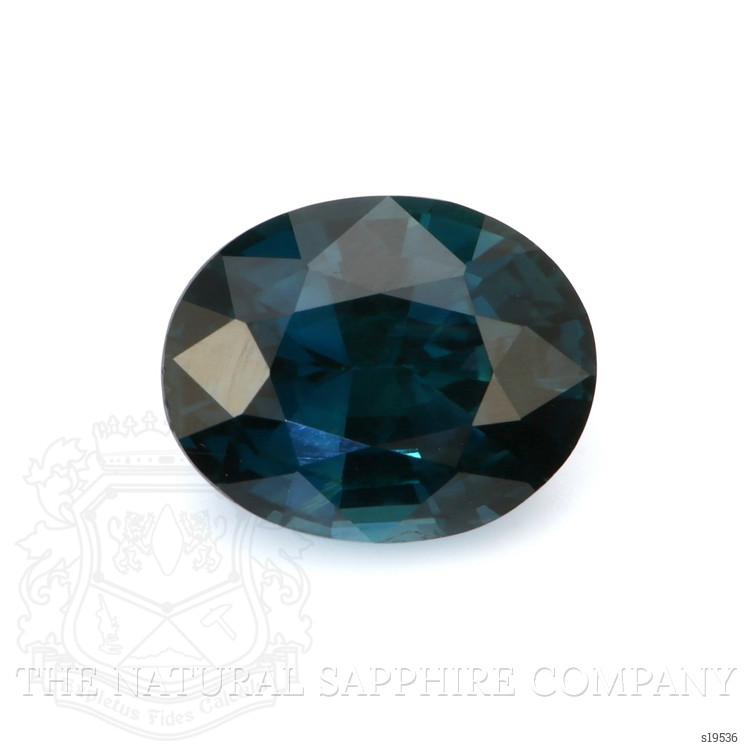 2.56 Ct. Bluish Green Sapphire from Ceylon (Sri Lanka)