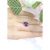 5.13 Ct. Purple Sapphire from Ceylon (Sri Lanka) Life Style