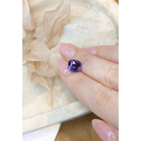 5.13 Ct. Purple Sapphire from Ceylon (Sri Lanka) Life Style
