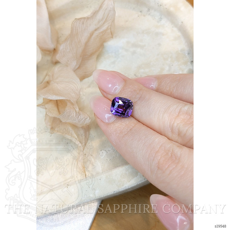 5.13 Ct. Purple Sapphire from Ceylon (Sri Lanka)