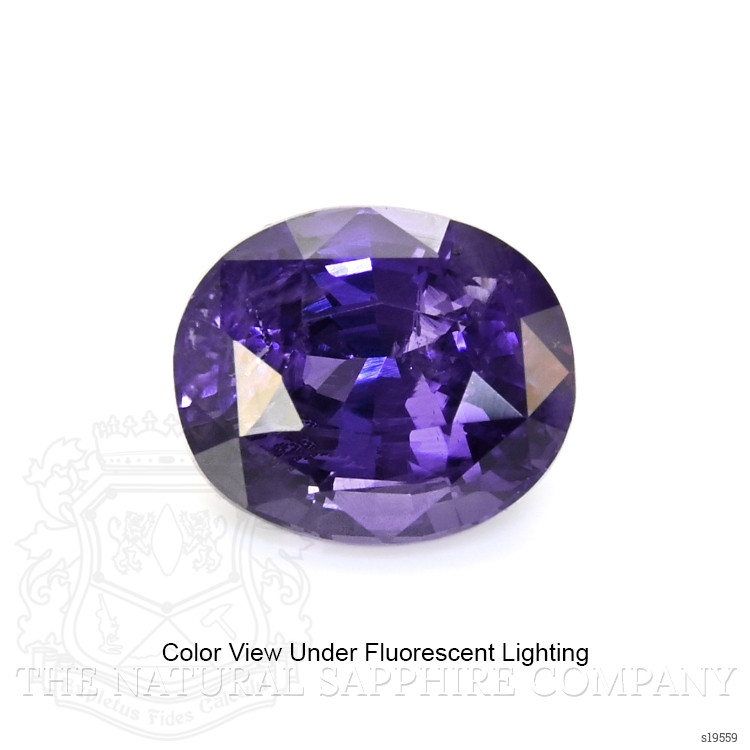 2.18 Ct. Color Change Sapphire from Ceylon (Sri Lanka)