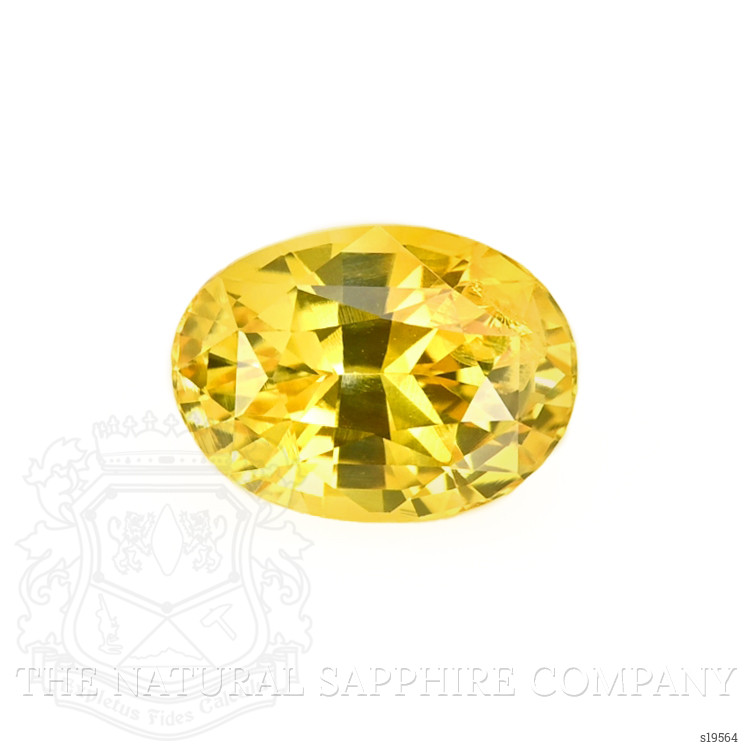2.06 Ct. Yellow Sapphire from Ceylon (Sri Lanka)