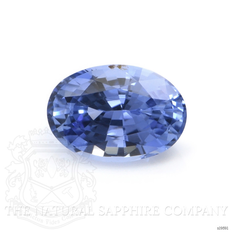 0.96 Ct. Blue Sapphire from Ceylon (Sri Lanka)