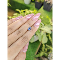 0.96 Ct. Blue Sapphire from Ceylon (Sri Lanka) Life Style