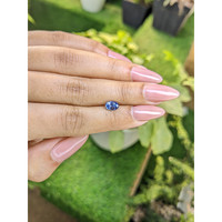 0.96 Ct. Blue Sapphire from Ceylon (Sri Lanka) Life Style