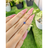 0.89 Ct. Blue Sapphire from Ceylon (Sri Lanka) Life Style
