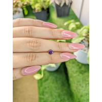 0.67 Ct. Purple Sapphire from Ceylon (Sri Lanka) Life Style