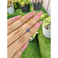 1.38 Ct. Blue Sapphire from Ceylon (Sri Lanka) Life Style