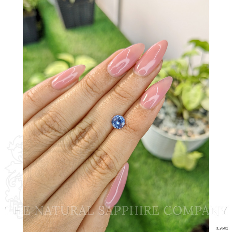 1.05 Ct. Blue Sapphire from Ceylon (Sri Lanka)