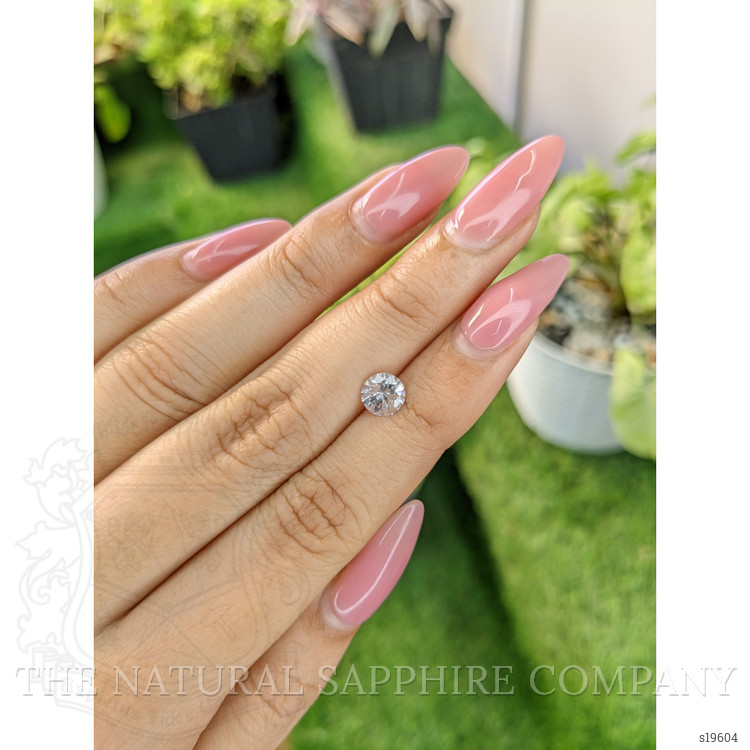 1.16 Ct. White Sapphire from Ceylon (Sri Lanka)