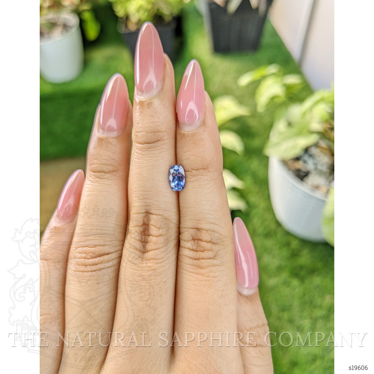 1.01 Ct. Blue Sapphire from Ceylon (Sri Lanka)