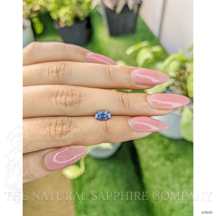 1.01 Ct. Blue Sapphire from Ceylon (Sri Lanka)
