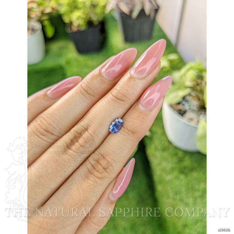 1.01 Ct. Blue Sapphire from Ceylon (Sri Lanka)