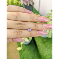 0.94 Ct. Pinkish Purple Sapphire from Ceylon (Sri Lanka) Life Style