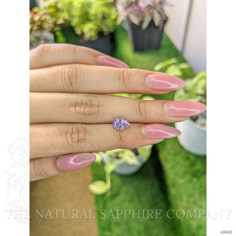 1.69 Ct. Purple Sapphire from Ceylon (Sri Lanka)