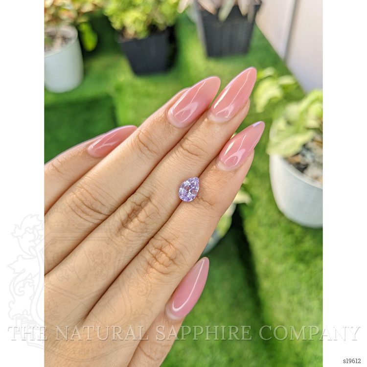 1.69 Ct. Purple Sapphire from Ceylon (Sri Lanka)