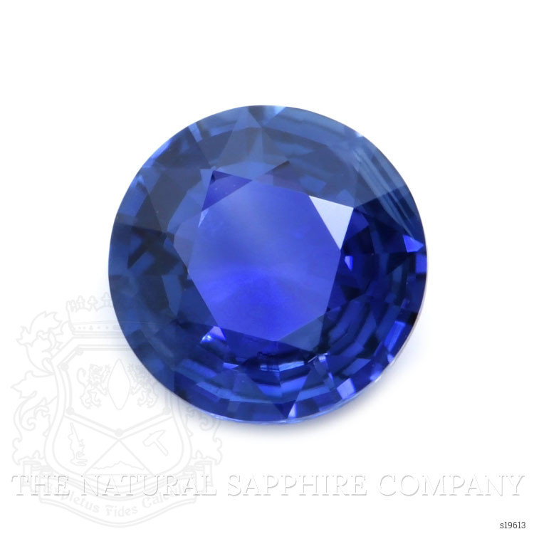 0.84 Ct. Blue Sapphire from Ceylon (Sri Lanka)