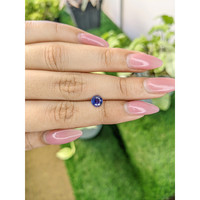 0.84 Ct. Blue Sapphire from Ceylon (Sri Lanka) Life Style