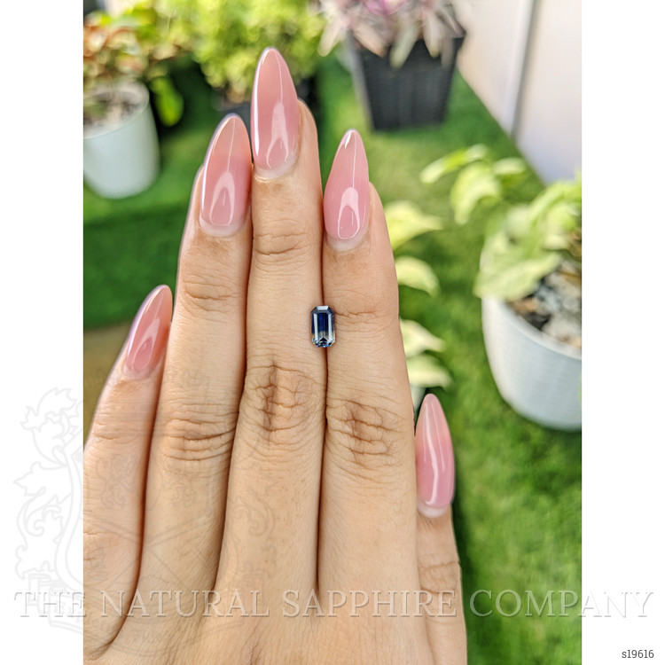0.96 Ct. Bi Color Sapphire from Ceylon (Sri Lanka)