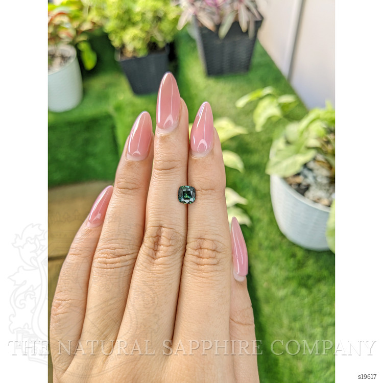 1.23 Ct. Green Sapphire from Madagascar