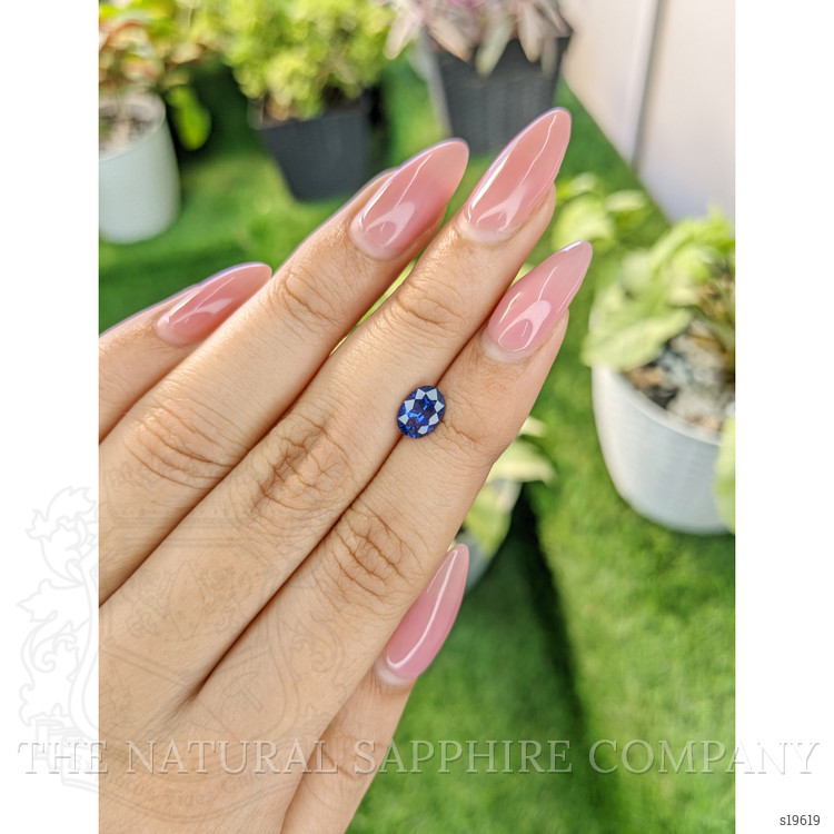 1.41 Ct. Blue Sapphire from Ceylon (Sri Lanka)