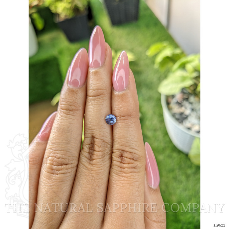 0.70 Ct. Blue Sapphire from Ceylon (Sri Lanka)