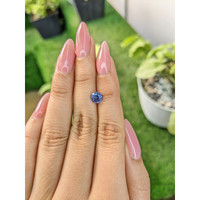 1.31 Ct. Blue Sapphire from Ceylon (Sri Lanka) Life Style