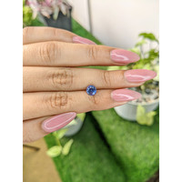 1.31 Ct. Blue Sapphire from Ceylon (Sri Lanka) Life Style